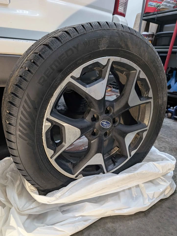 2019 Subaru Crosstrek Wheels with Nokian Remedy WRG Tires - photo 4