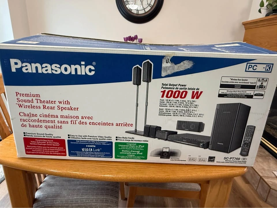 Panasonic SC-PT760 Sound Theater System