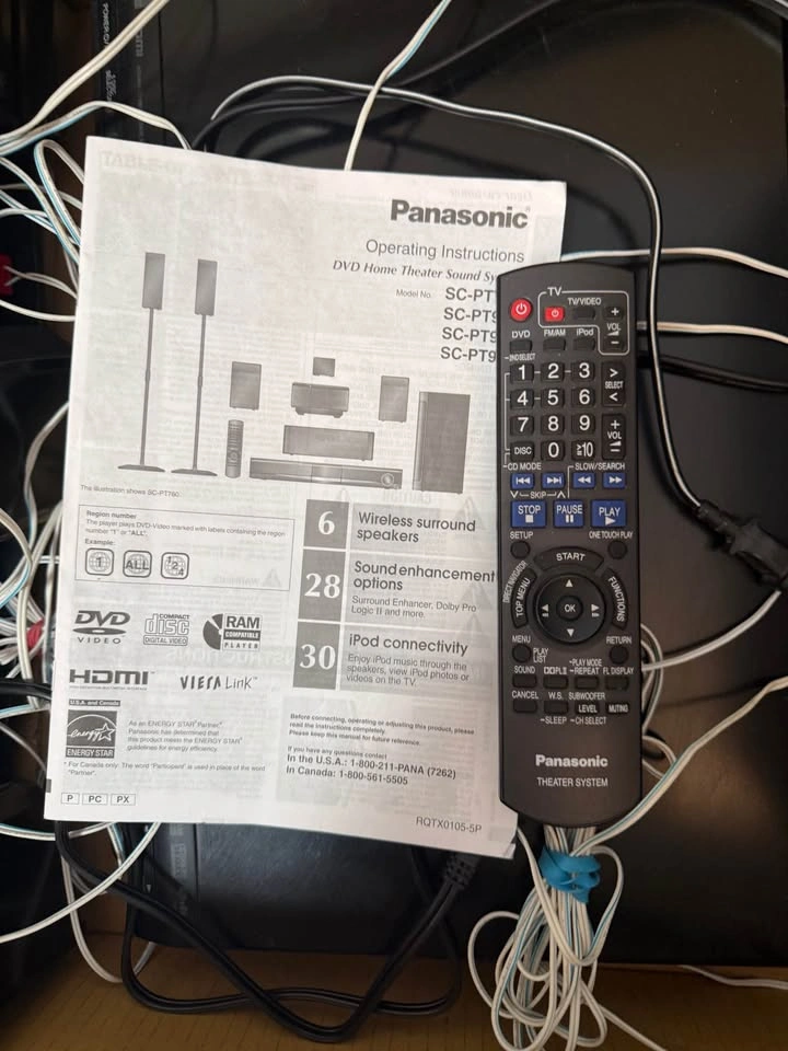 Panasonic SC-PT760 Sound Theater System - photo 3