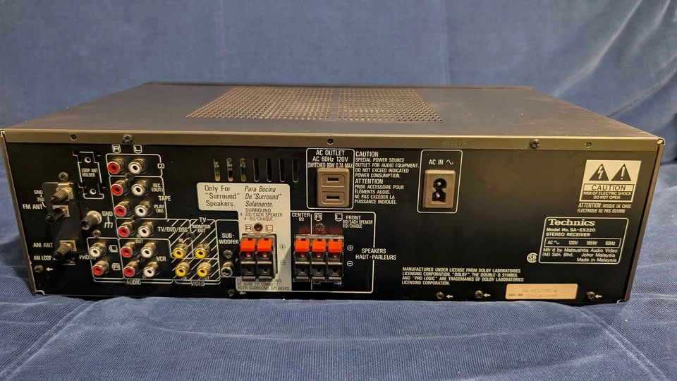 Technics SA-EX320 AV Control Stereo Receiver - photo 2