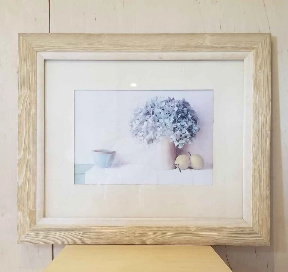 Ethan Allen Framed Hydrangea Print