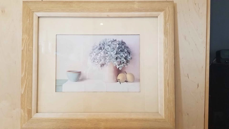 Ethan Allen Framed Hydrangea Print - photo 2