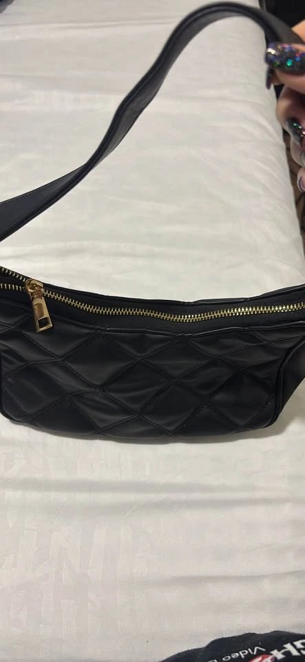Black shoulder purse - photo 2