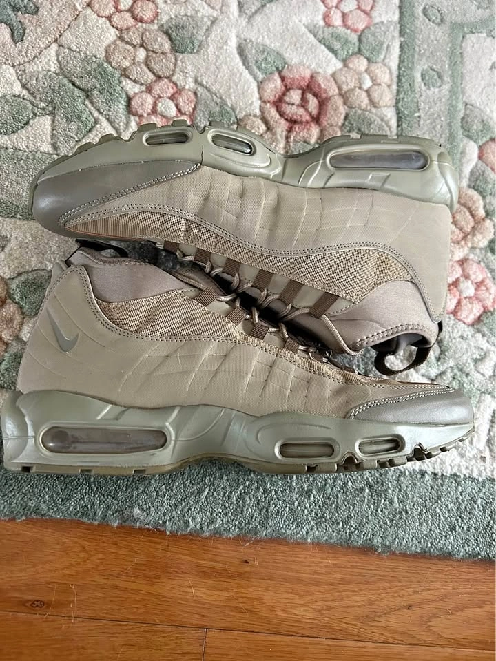Nike Air Max 95 Sneakerboot Size 12.5 Olive New