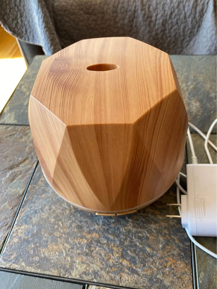 Wood Grain Aroma Diffuser with Saje Essential Oils - photo 3