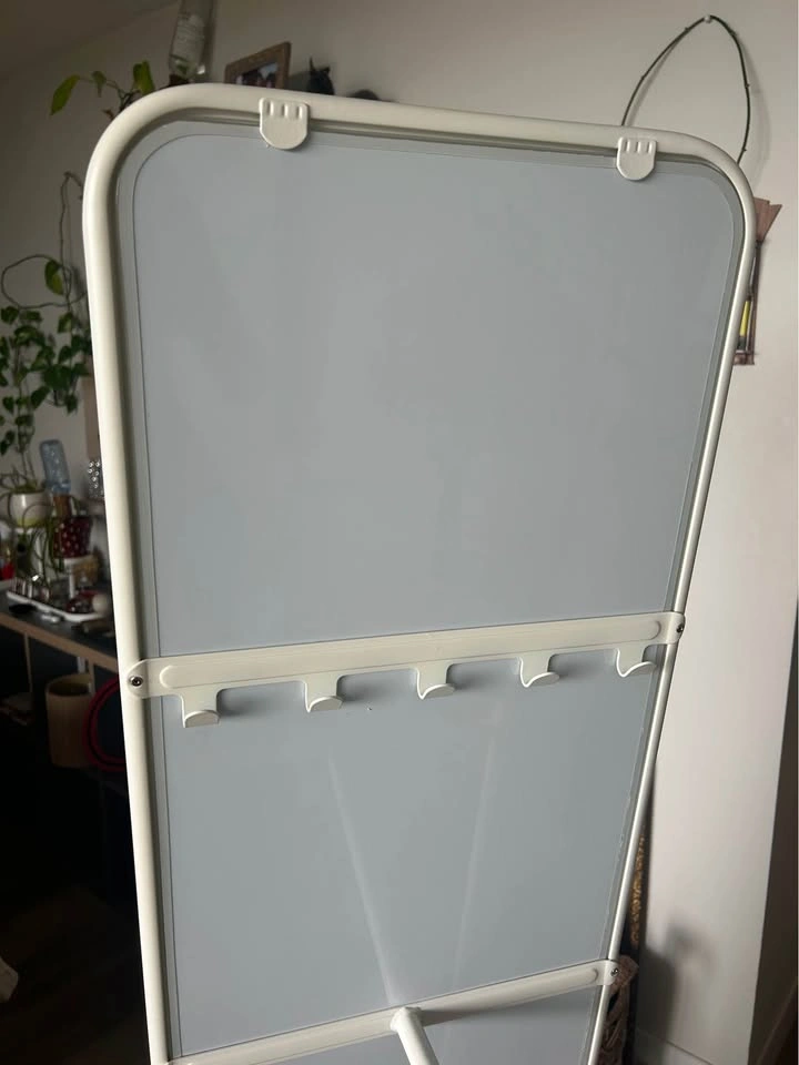 IKEA Knapper Mirror White with Hooks - photo 3