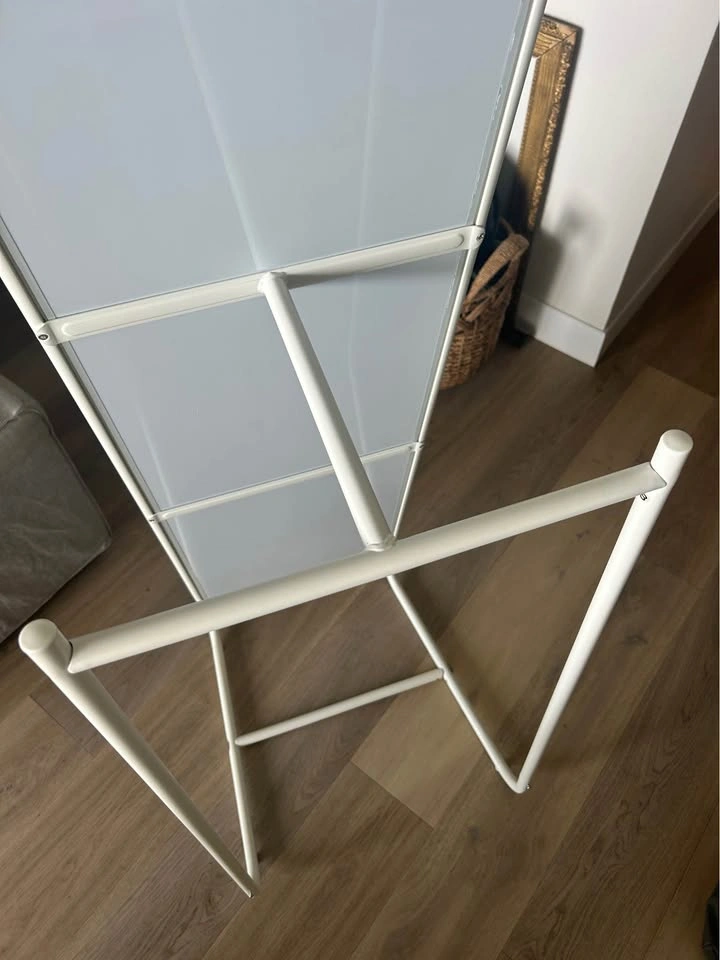 IKEA Knapper Mirror White with Hooks - photo 4