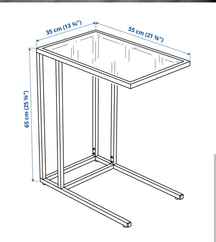 Glass Side Table - photo 5