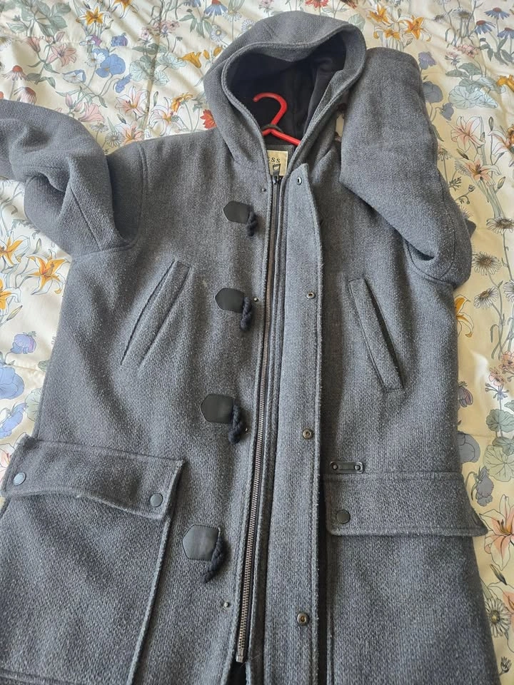 Men's Guess Wool Blend Coat - Medium - photo 3