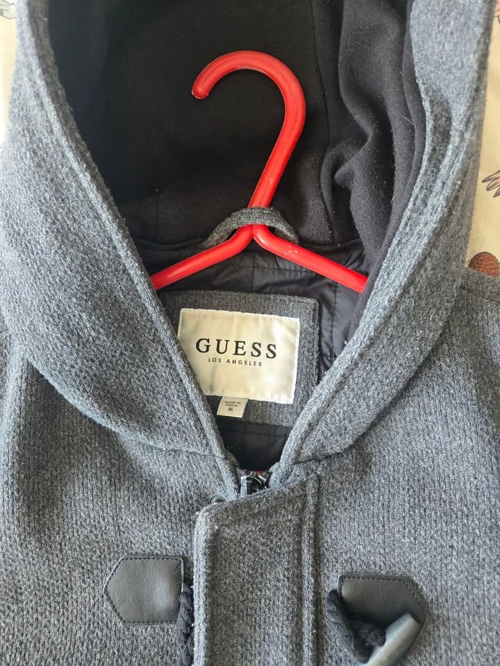 Men's Guess Wool Blend Coat - Medium - photo 5