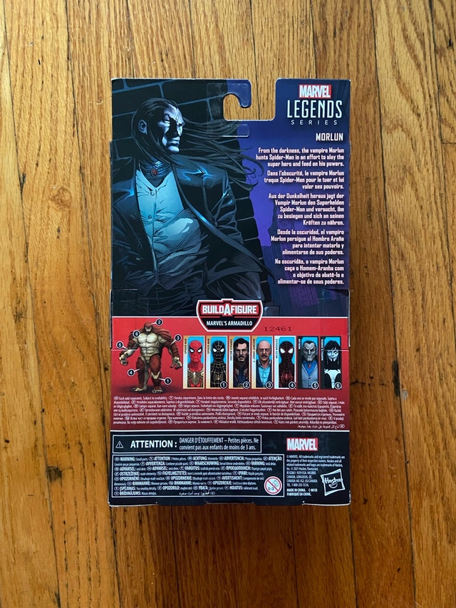 *TRADE* Marvel Legends Morlun Spider-Man 6" Figure Spider-Verse - photo 2