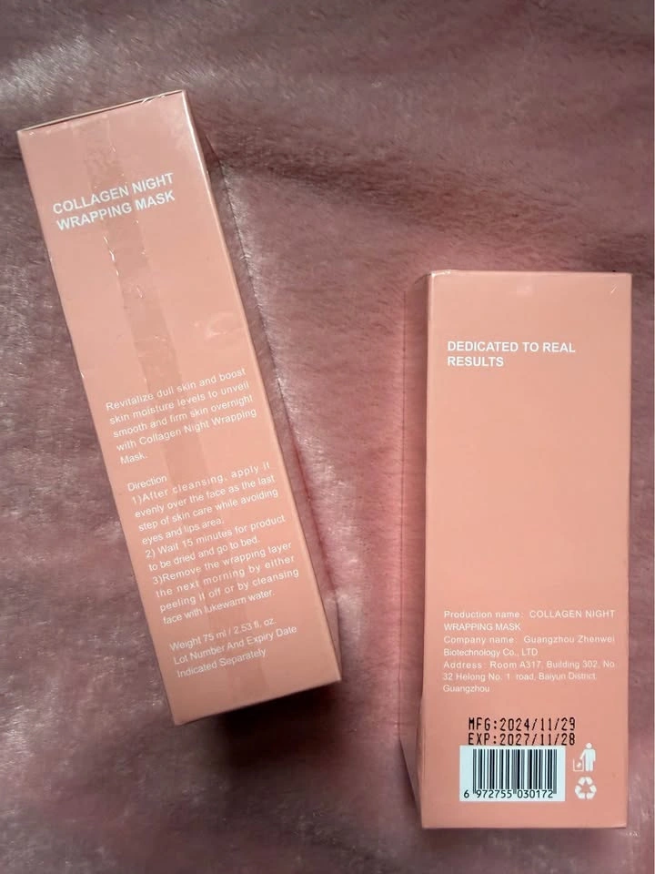 Collagen Night Wrapping Mask 75ml - photo 2
