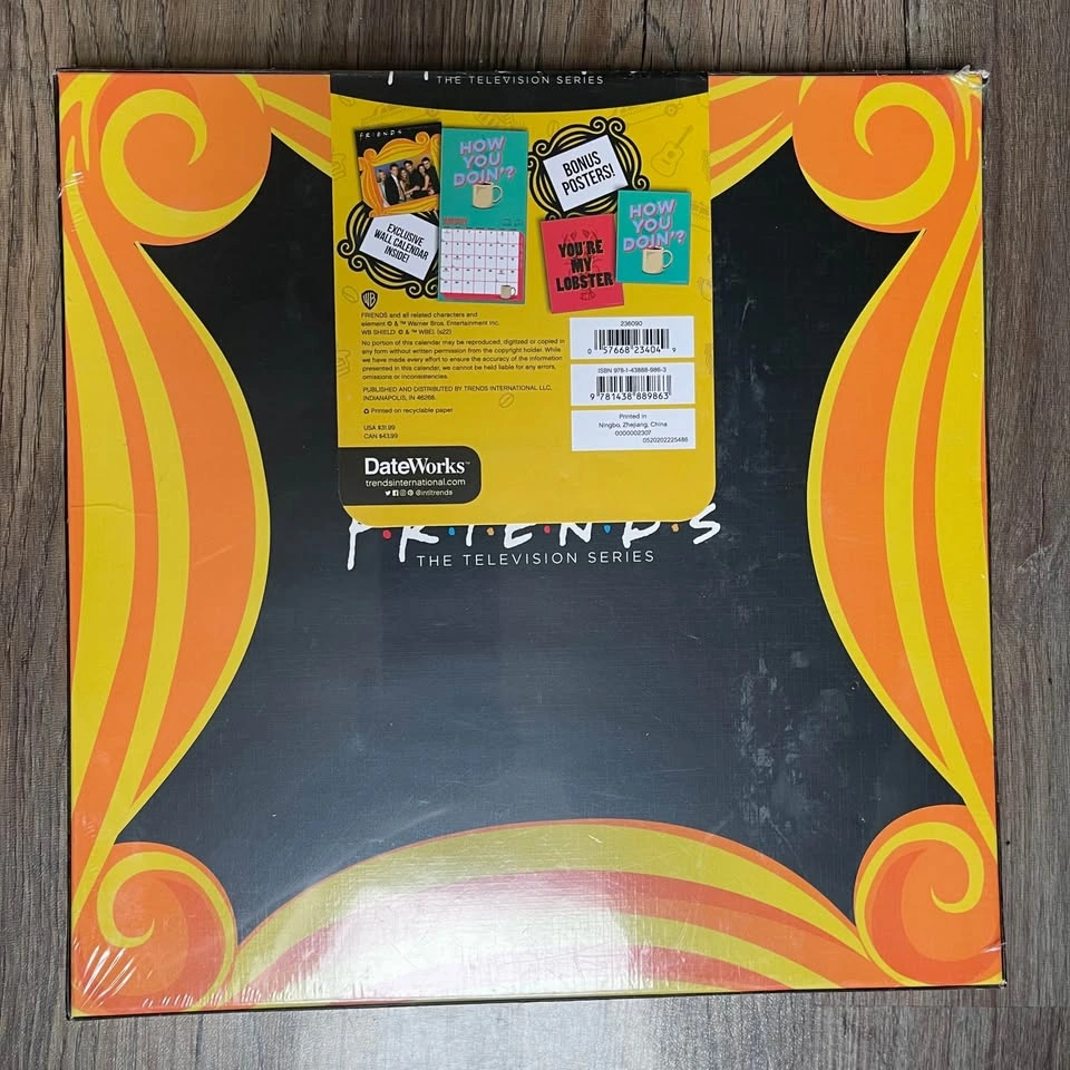 2023 FRIENDS TV Show Collector's Edition Calendar - photo 2