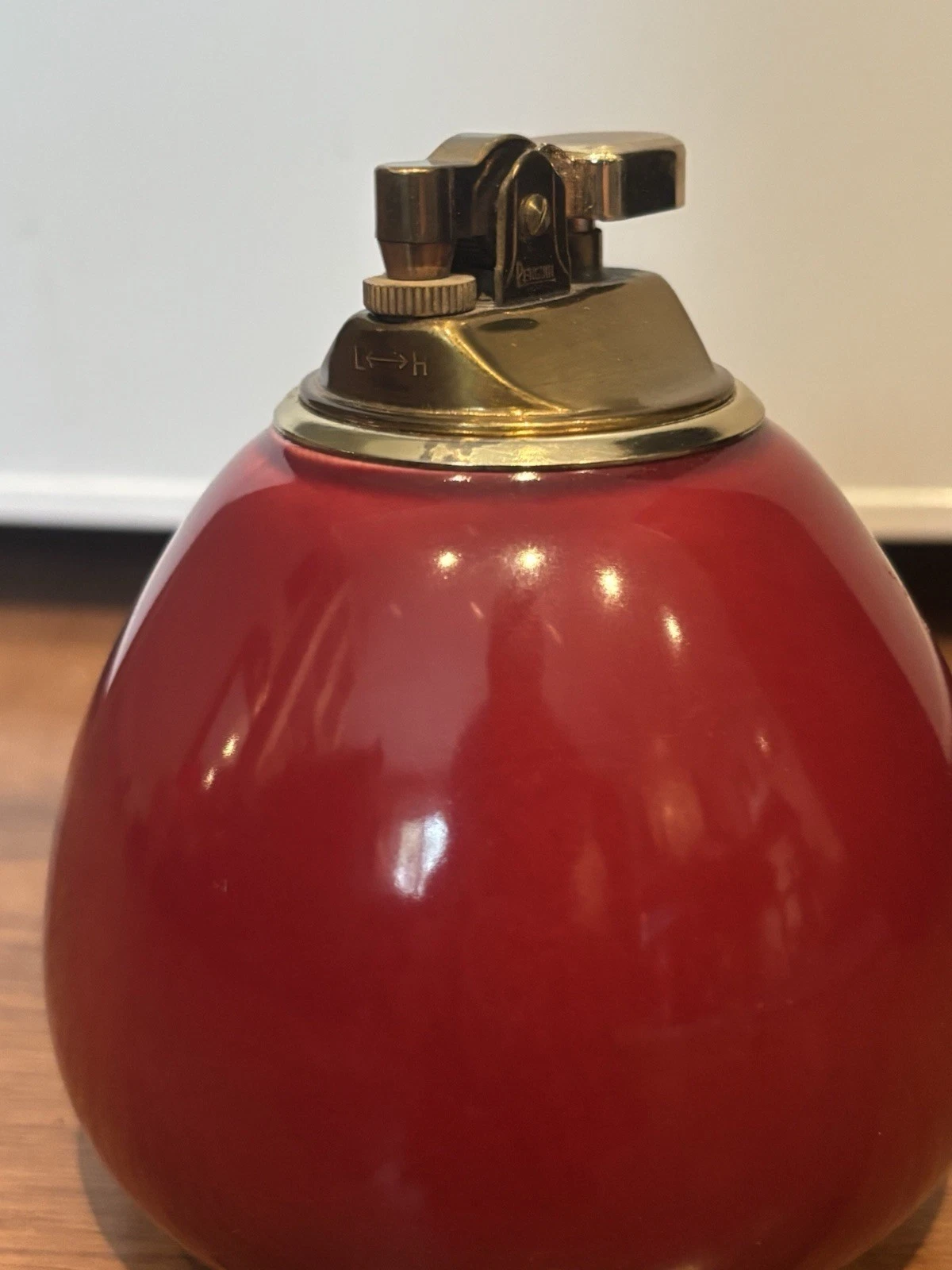 Vintage Toscany Collection Japan Tabletop Lighter – Red Ceramic - photo 3
