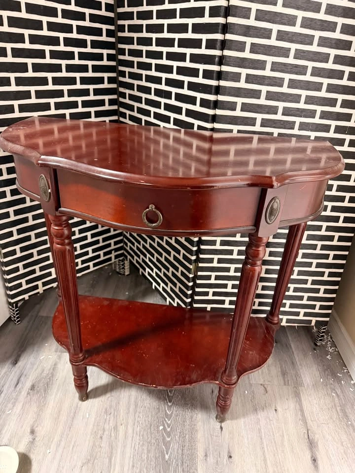 Solid wooden table - photo 5