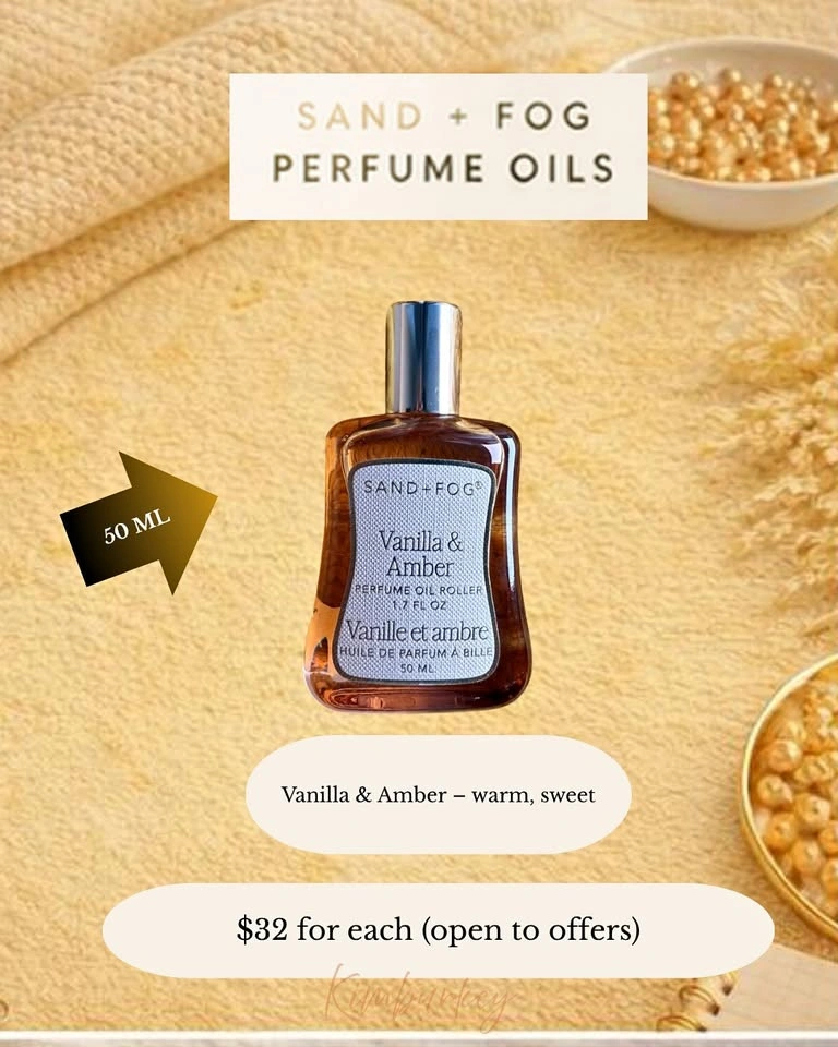 SAND + FOG Perfume Oil – 50ml (1.7 fl oz)