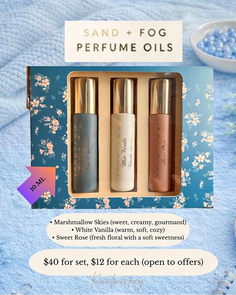 SAND + FOG Perfume Oil Discovery Set (3 x 10ml)