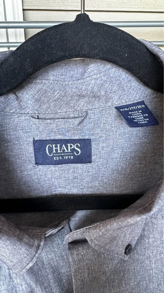 Chaps Men's Button Down Shirt - photo 4