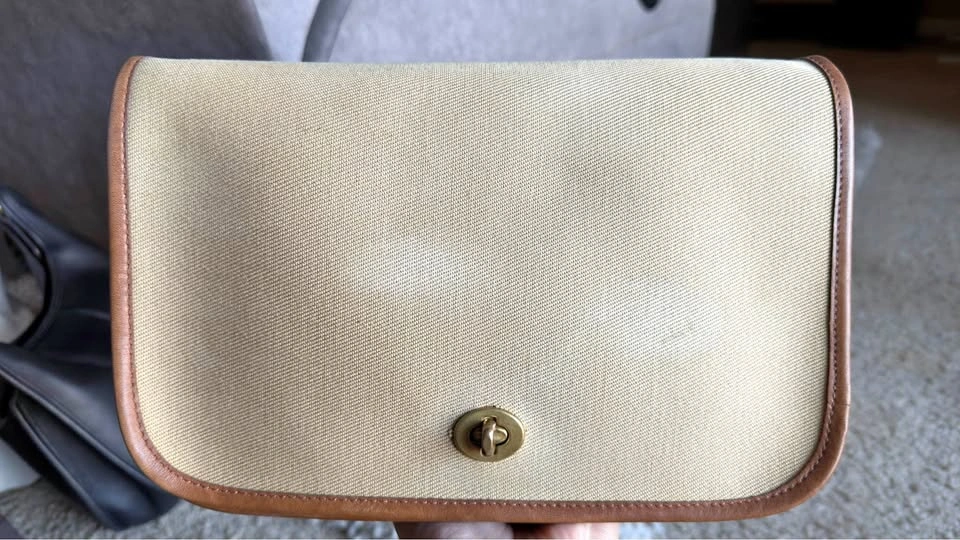 Vintage Coach bag with unique stamp