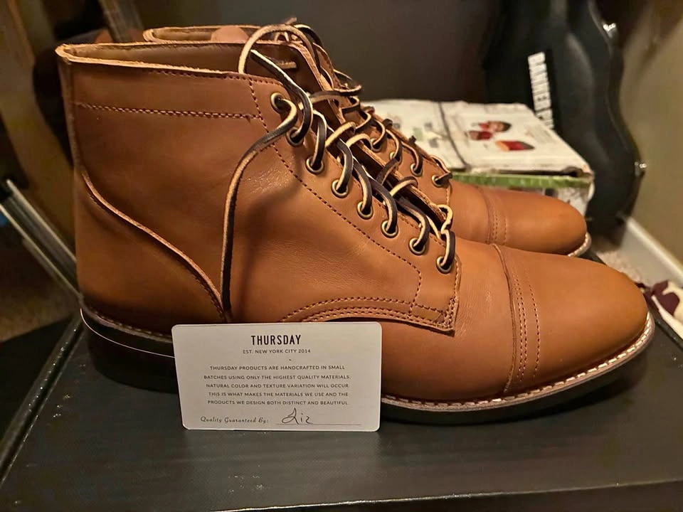 Mens Thursday Boots - The Vanguard - Spice - Size 10.5D