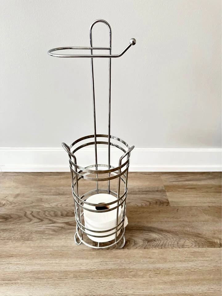 Two Toilet Paper Stands