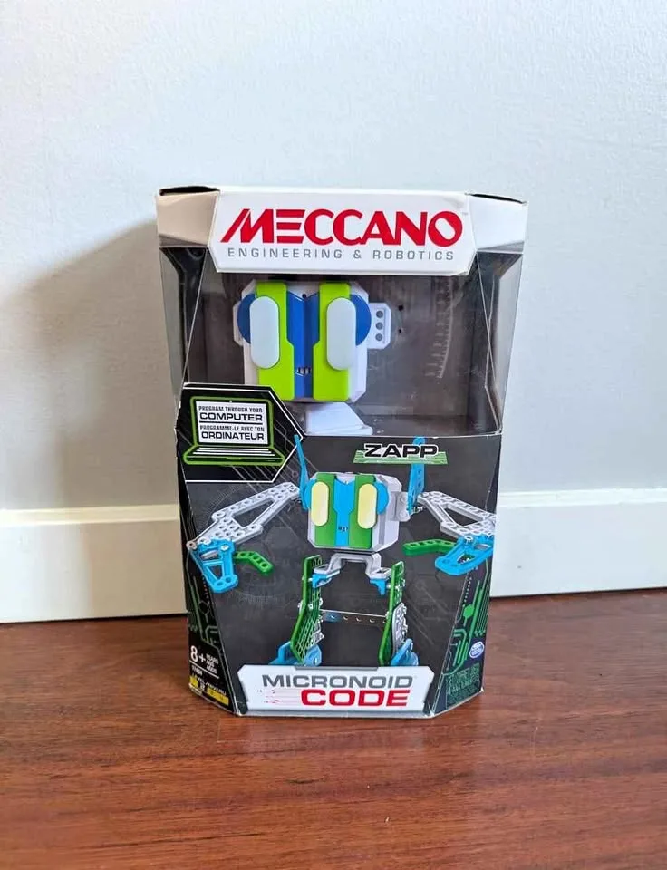 Meccano Robotic Figure Microcoding thumbnail