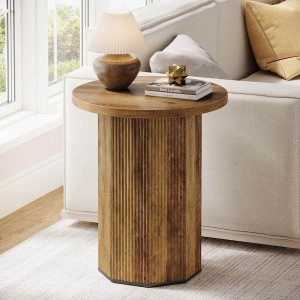 Round End Table / Side Table - photo 2