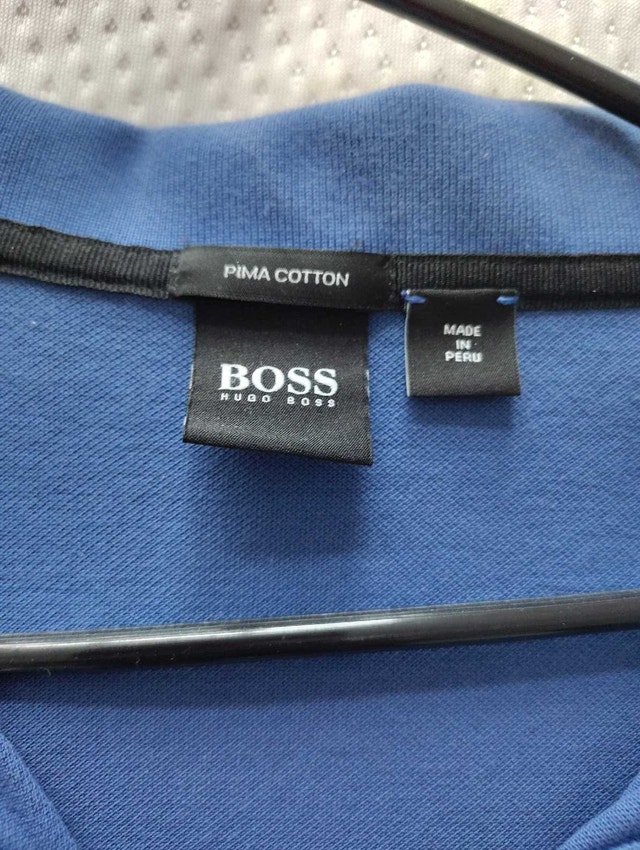 Hugo Blue Half Sleeve Polo Shirt - photo 2