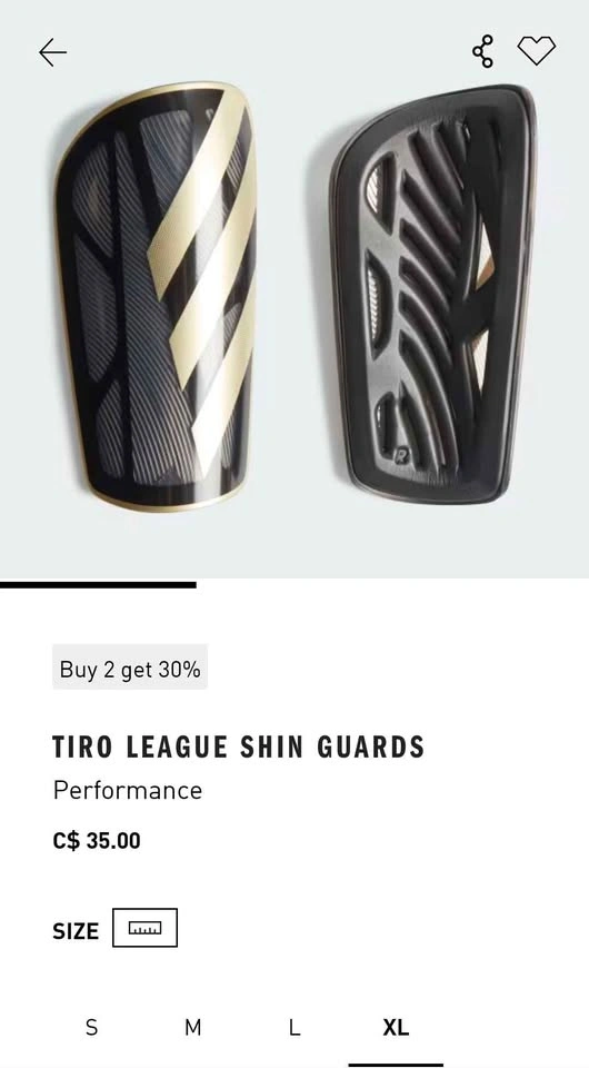 Adidas Tiro Soccer Shinguards - XL - photo 2