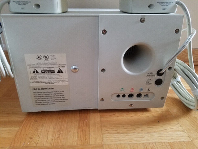Altec Lansing ACS495 Surround Sound Speakers - photo 2