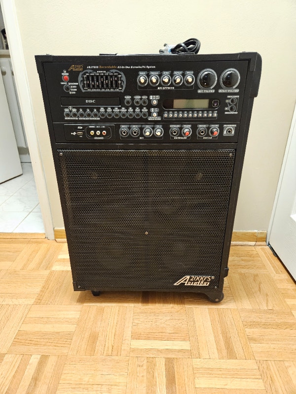 Audio 2000's akj7808 Professional Karaoke Machine