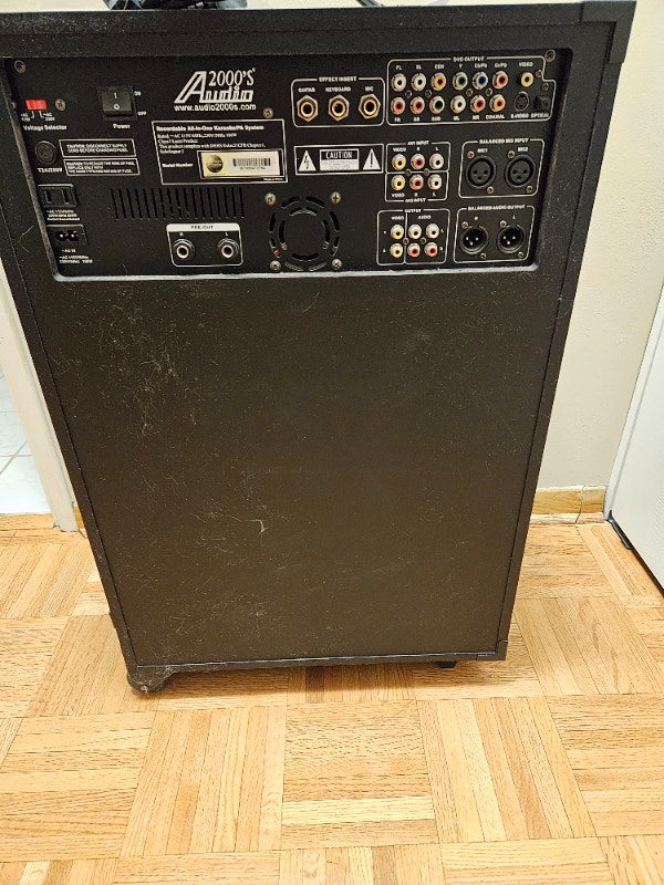 Audio 2000's akj7808 Professional Karaoke Machine - photo 2