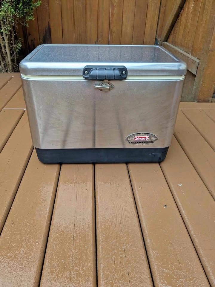 Coleman Steel Cooler