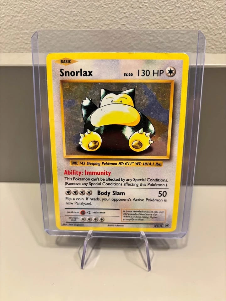 SNORLAX HOLO PROMO