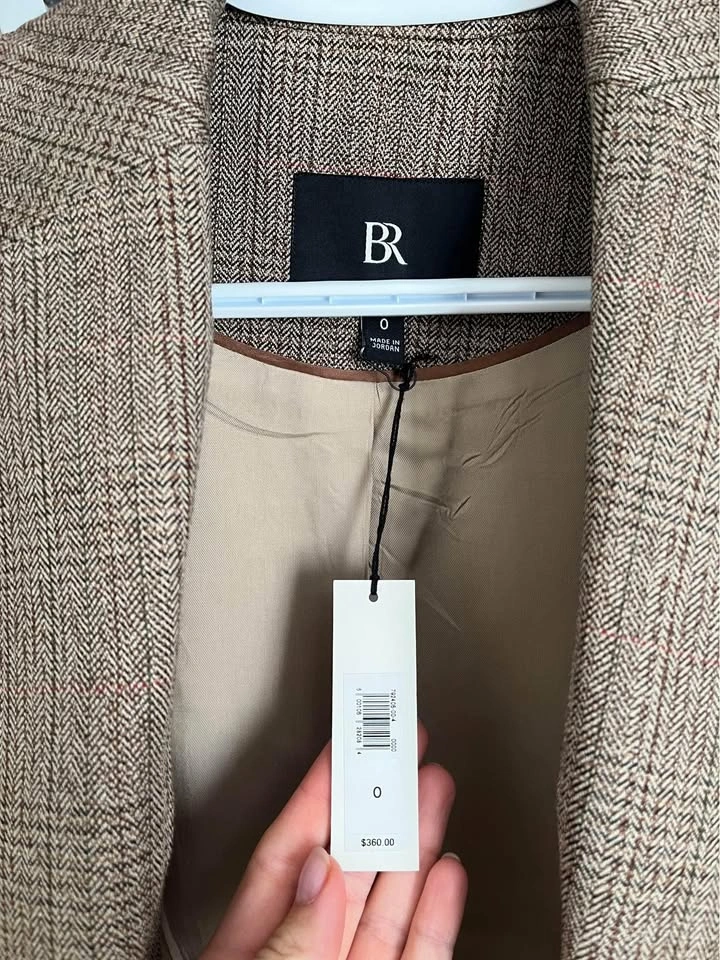 100% Italian Wool Blazer, Size 0, Regular - photo 3