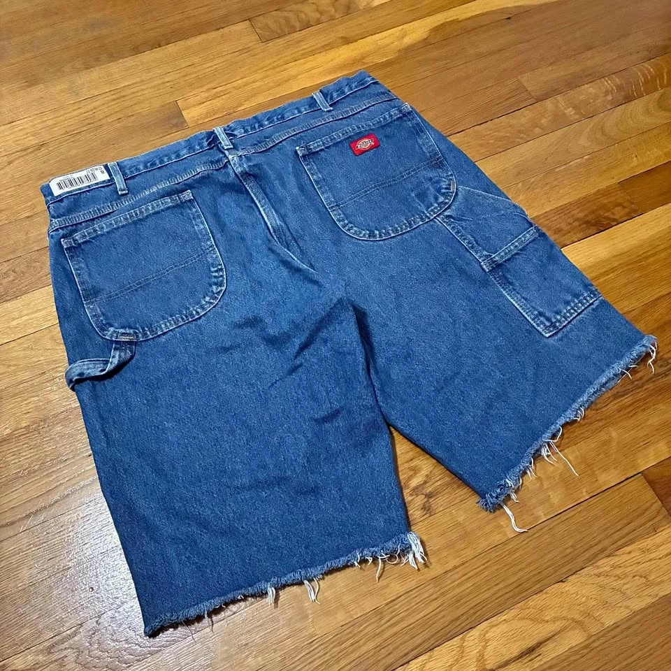 Dickies Denim Carpenter Cut-Off Jorts Size 40
