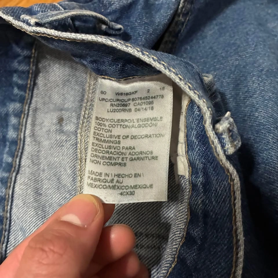 Dickies Denim Carpenter Cut-Off Jorts Size 40 - photo 4
