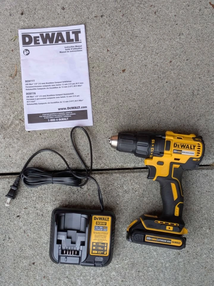 DeWalt Drill and Charger