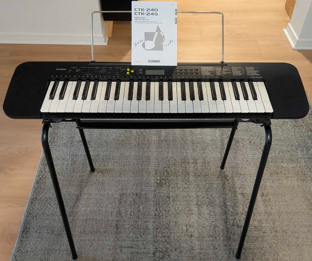 Casio CTK-245 49-key Portable Keyboard w/ Stand