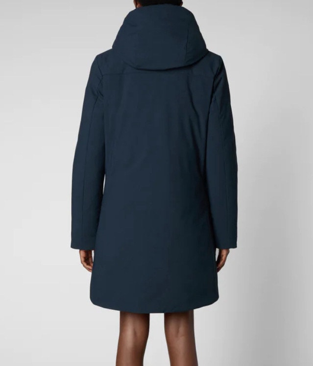 SAVE THE DUCK Long Hooded Parka NELLIE (blue black) - photo 3