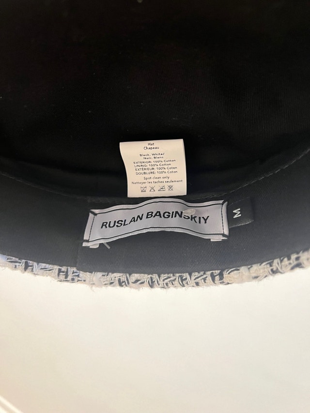 Ruslan Baginskiy Check Baker Boy Cap (Like New) - photo 4