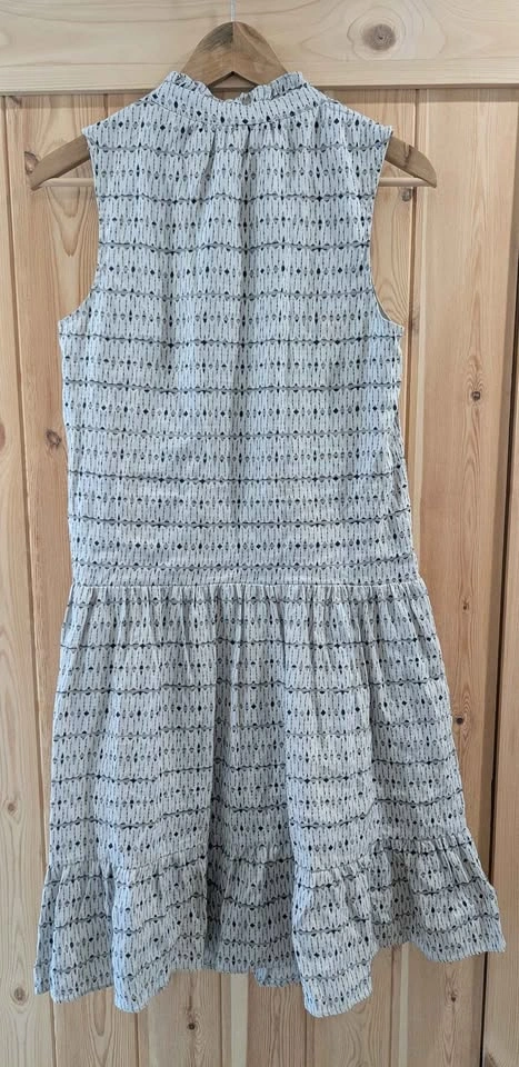 Hudson North 100% Linen Sleeveless Tiered Dress - photo 5