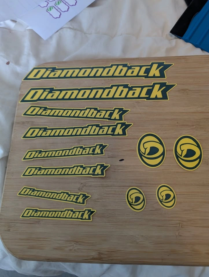 Diamondback BMX Decals - photo 3