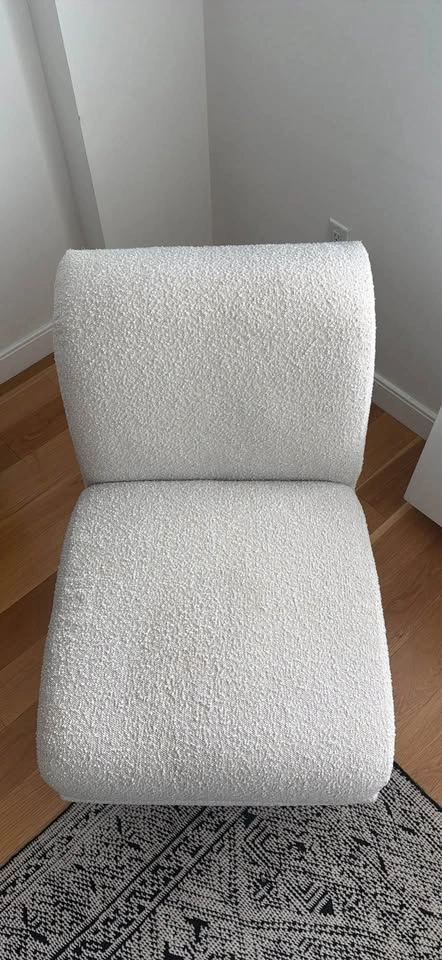 Boucle Swivel Accent Chair - photo 4