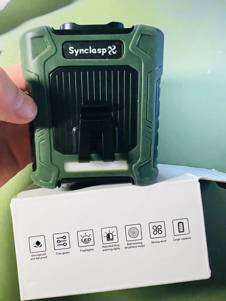 Synclasp Waist Clip Fan GY009 Portable 10000mAh - photo 4