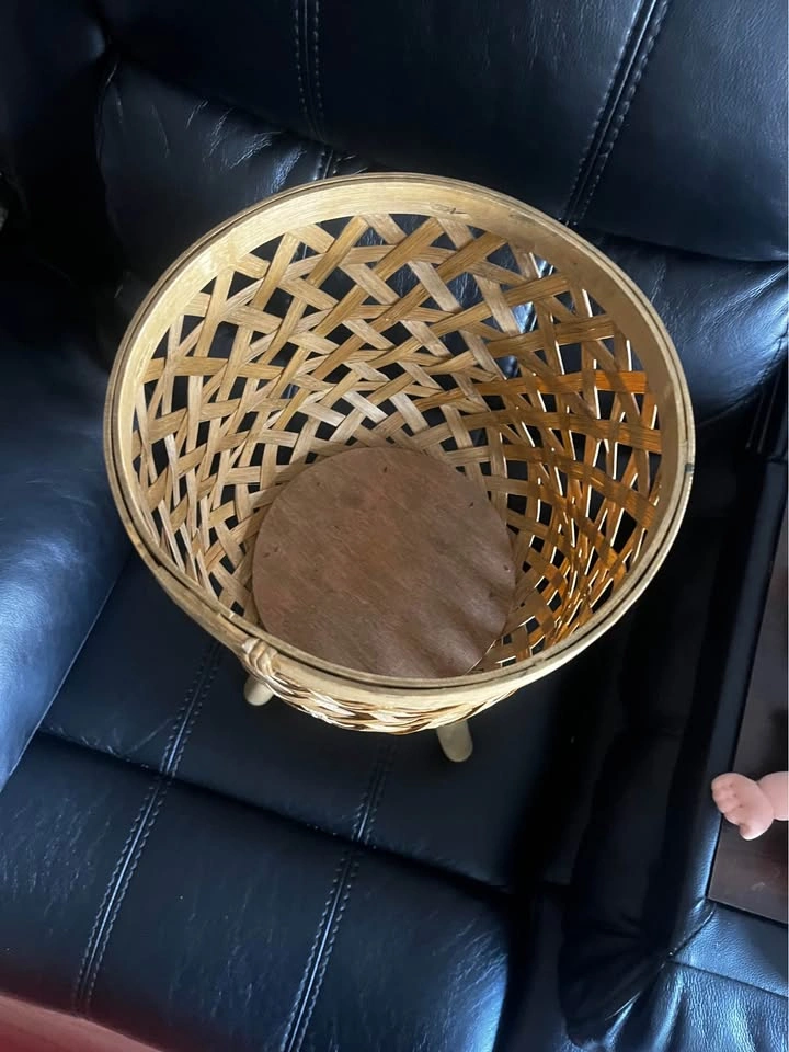 Wood Plant Stand - 9.5" Diameter, 21" Height - photo 3