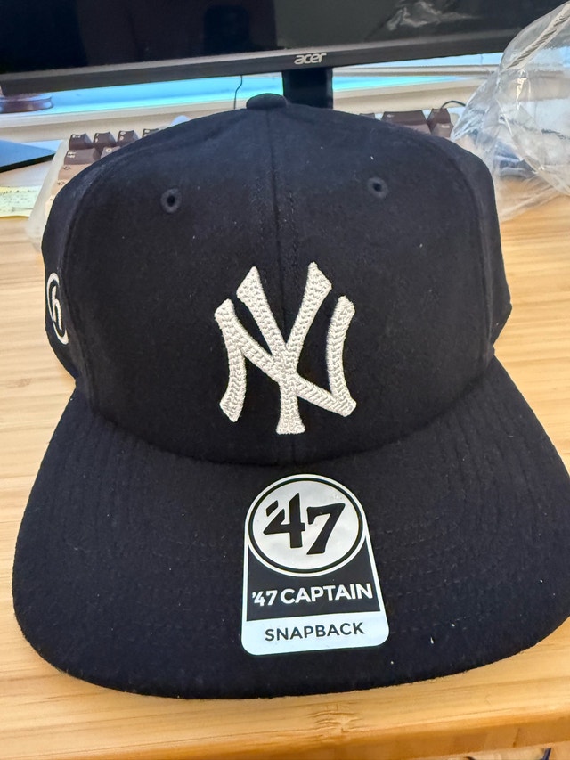 Black Hidden NY Yankees SnapBack Hat