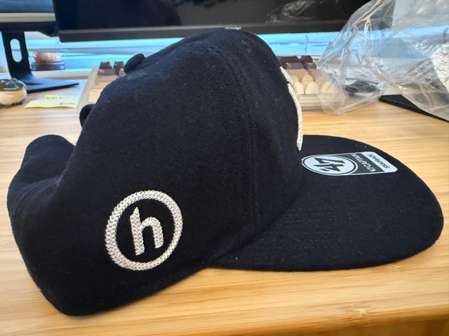 Black Hidden NY Yankees SnapBack Hat - photo 2