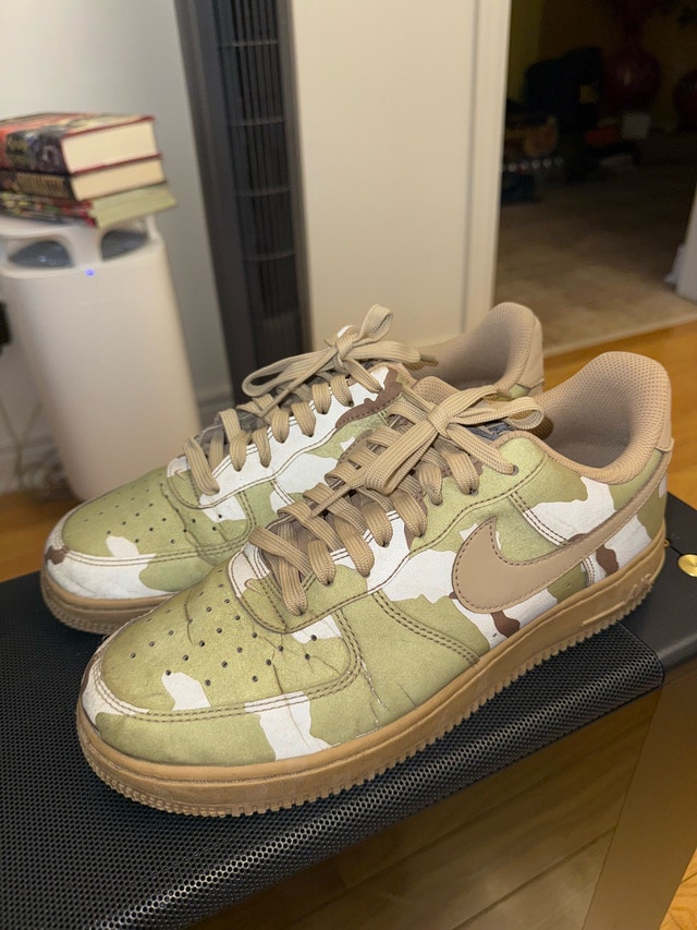 Rare 3M Camo Nike Air Force 1 Sneakers
