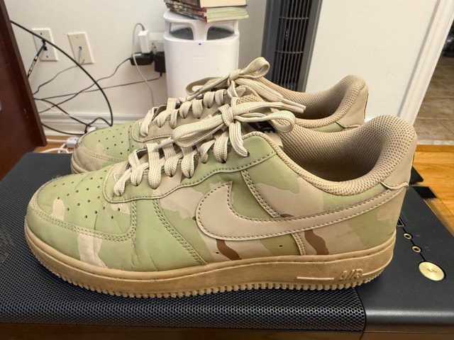 Rare 3M Camo Nike Air Force 1 Sneakers - photo 4